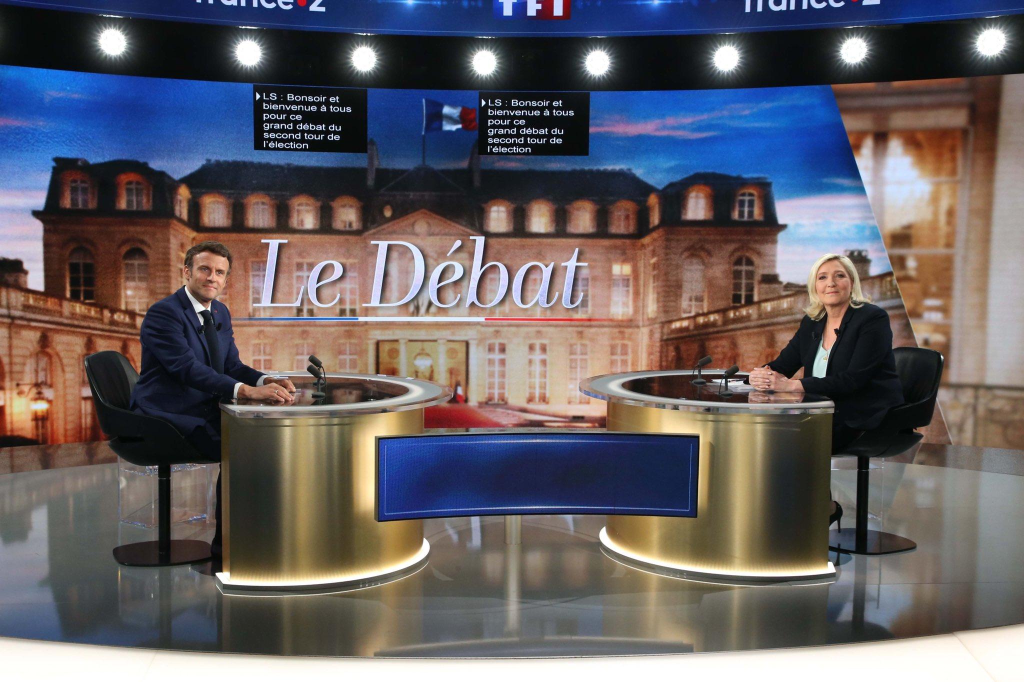 Pred drugi krug predsjedničkih izbora: Počela TV debata Makrona i Le Pen