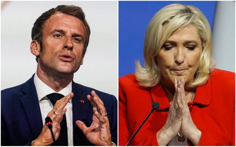 Makron: Le Pen rizikuje "građanski rat" ukoliko zabrani nošenje marame u Francuskoj