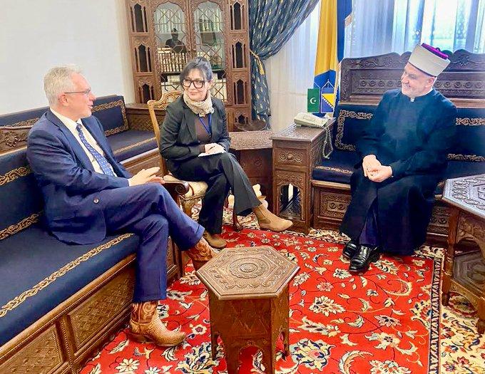 Američki ambasador se sastao sa reisom Kavazovićem