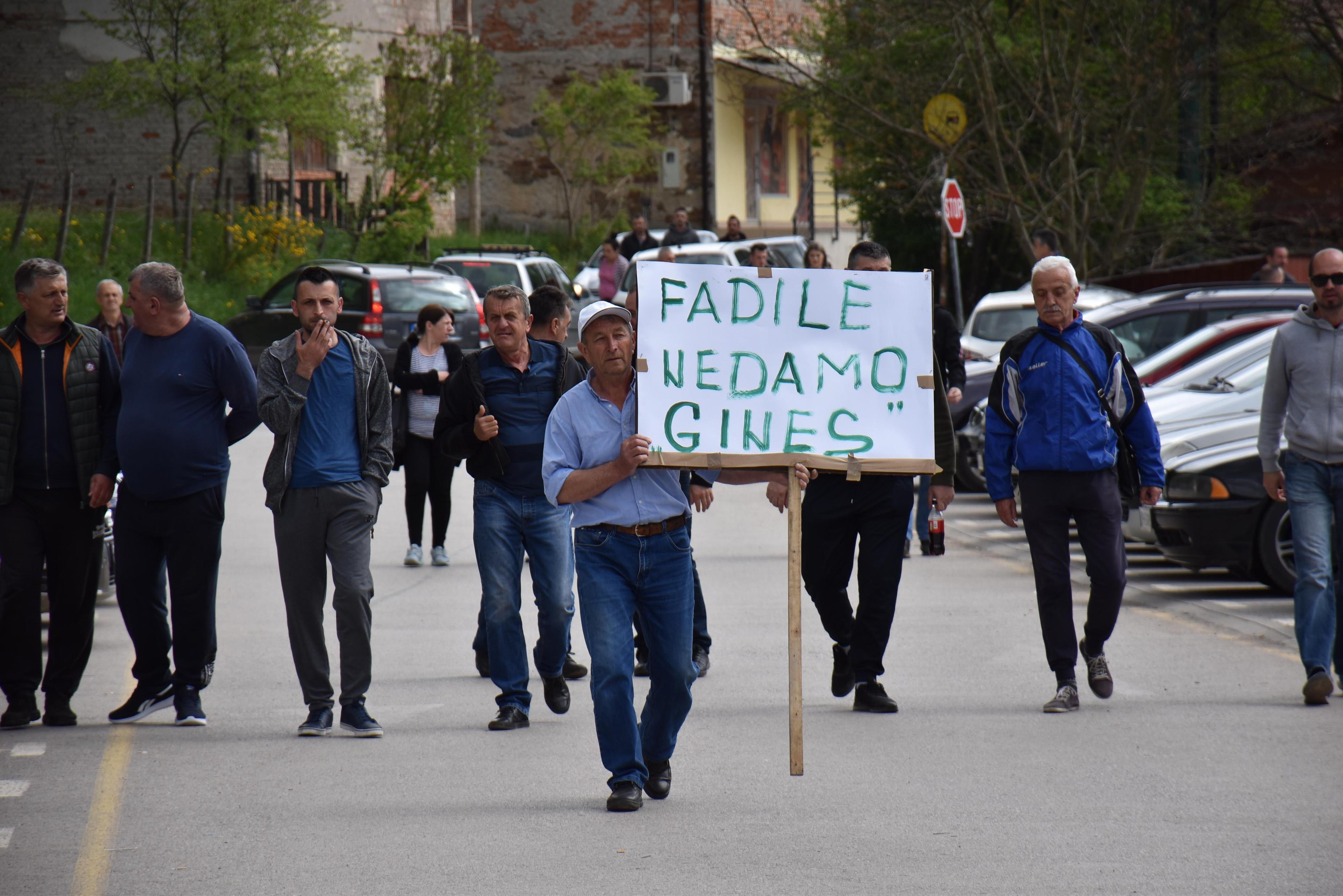 Radnici Ginexa protestovali u Goraždu - Avaz