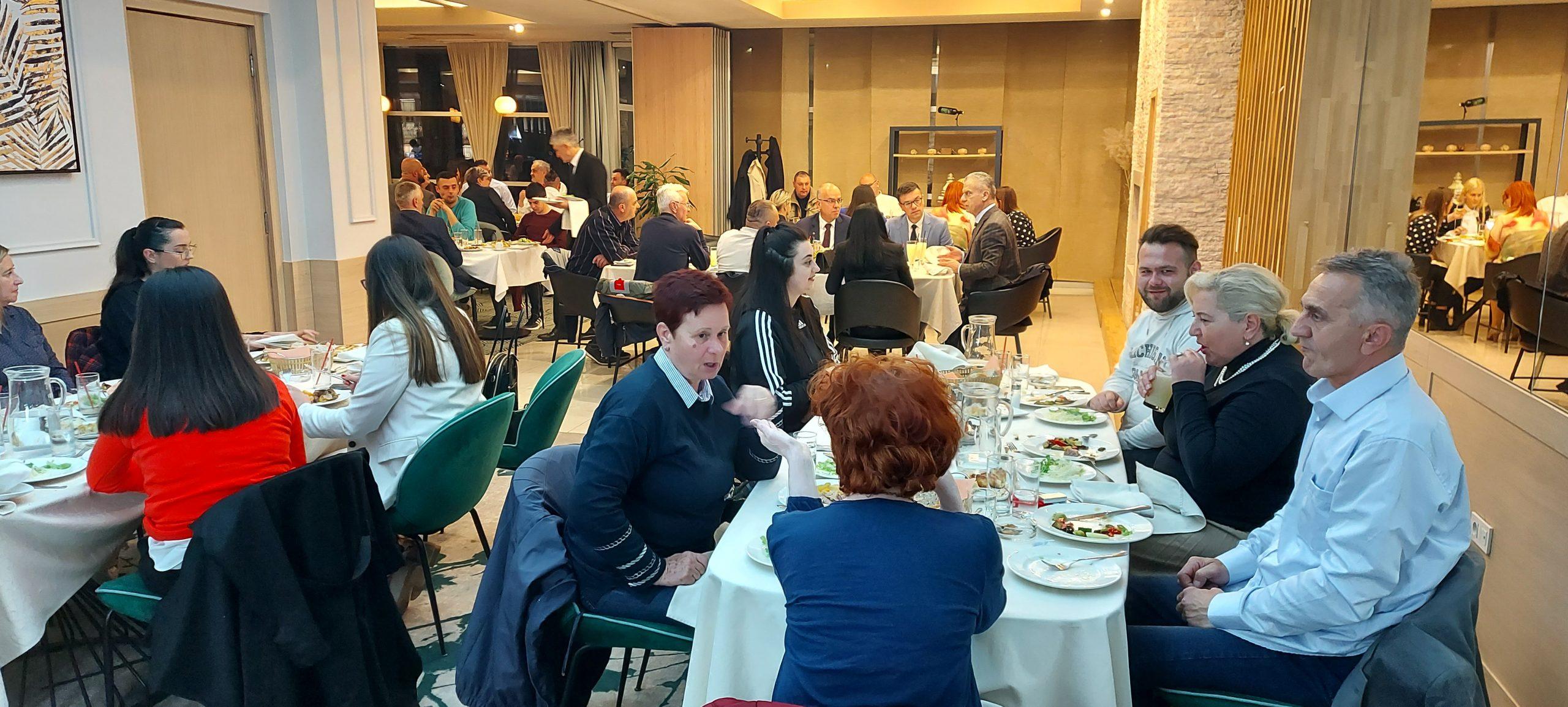 Večerašnji iftar je organizirala Općinska organizacija SBB-a - Avaz