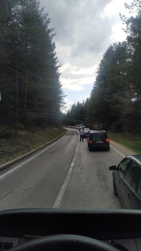 Kolone vozila zbog zastoja na Nišićkoj visoravni - Avaz