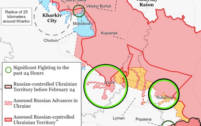 Ukrajinci potisnuli ruske snage 40 kilometara istočno od Harkova