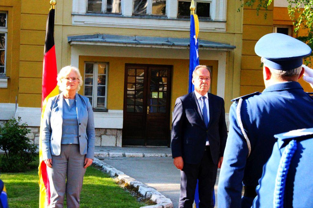 Kristin Lambreht sa Sifetom Podžićem: Njemačka podržava pridruživanje BiH NATO-u