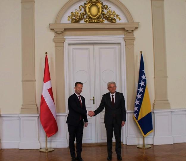 Džaferović se sastao sa ministrom vanjskih poslova Kraljevine Danske