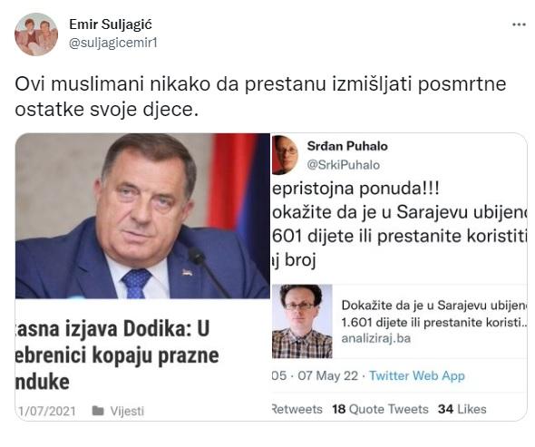 Komentar Emira Suljagića - Avaz