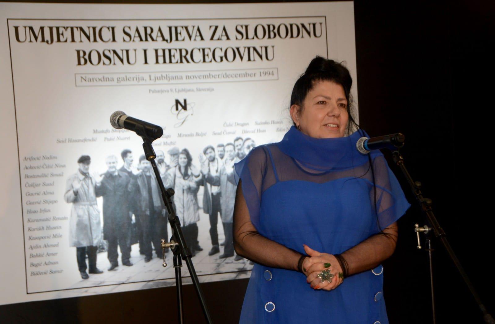 Održana premijera dokumentarnog filma „Izložba ‘92“ i postavka „Umjetnici Sarajeva za slobodnu BiH“