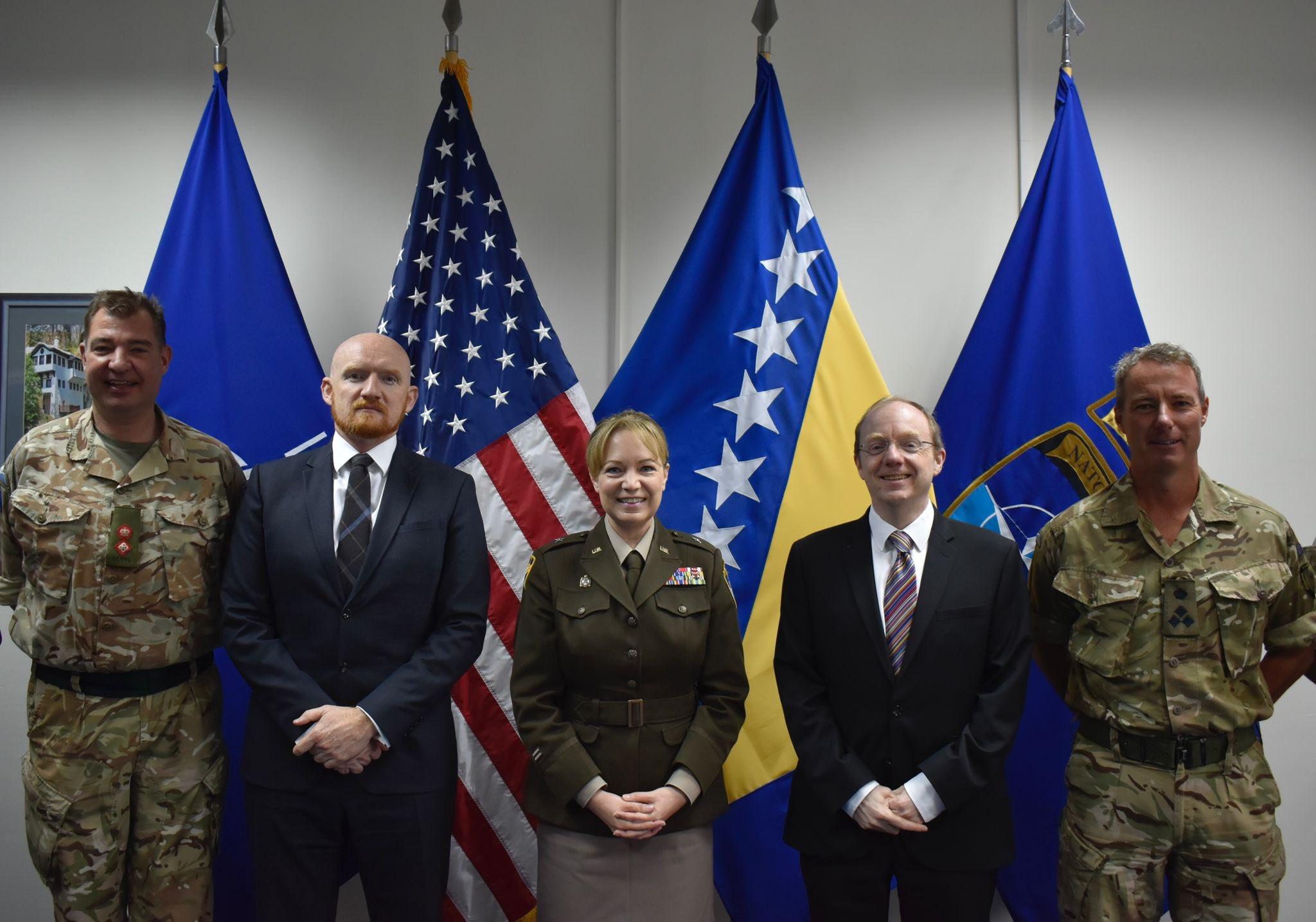 Metju Fild se sastao sa predstavnicima NATO i EUFOR-a