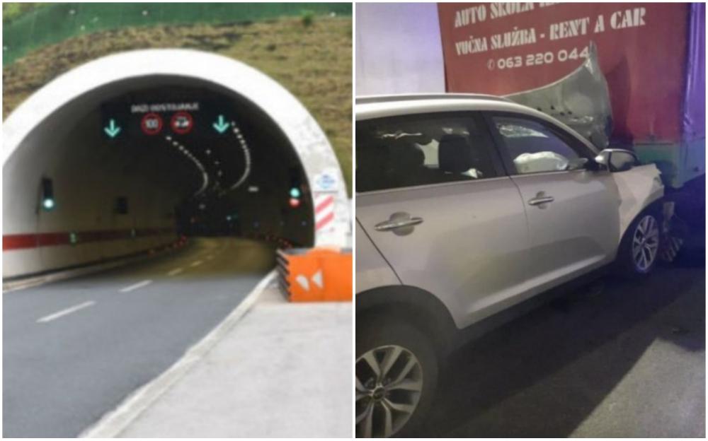 Zbog nesreće u tunelu 25. novembar obustavljen saobraćaj autoputem Tarčin-Lepenica, koristite staru cestu