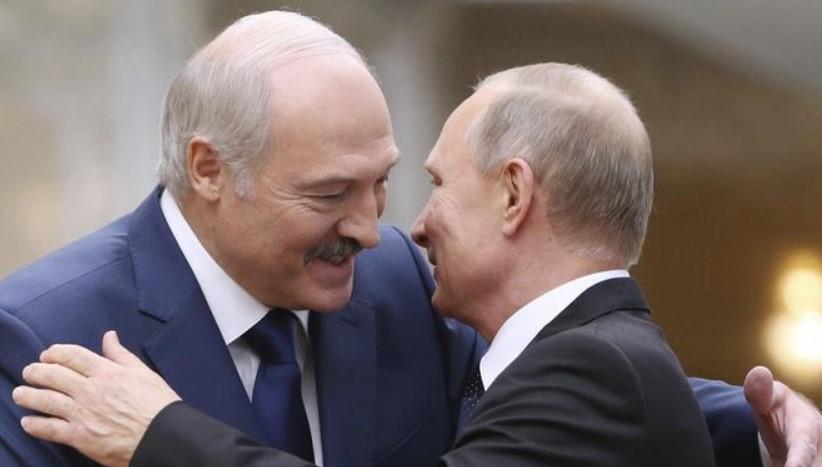 Aleksandar Lukašenko i Vladimir Putin, sa ranijeg susreta - Avaz