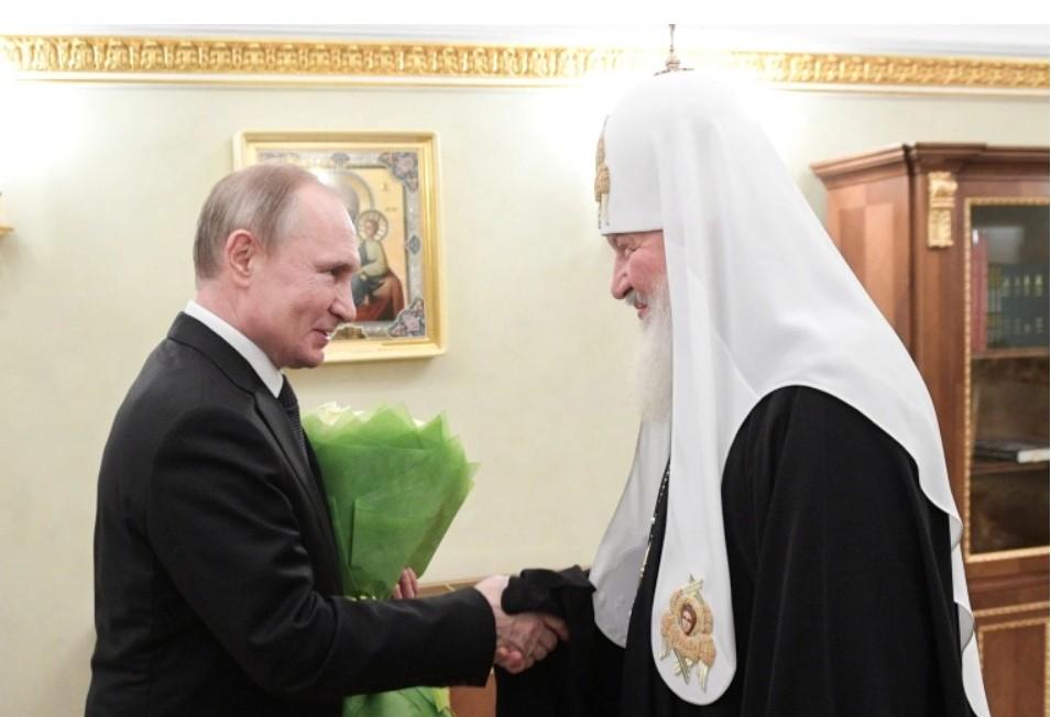 Predsjednik Putin i patrijarh Kiril su blisko povezani - Avaz
