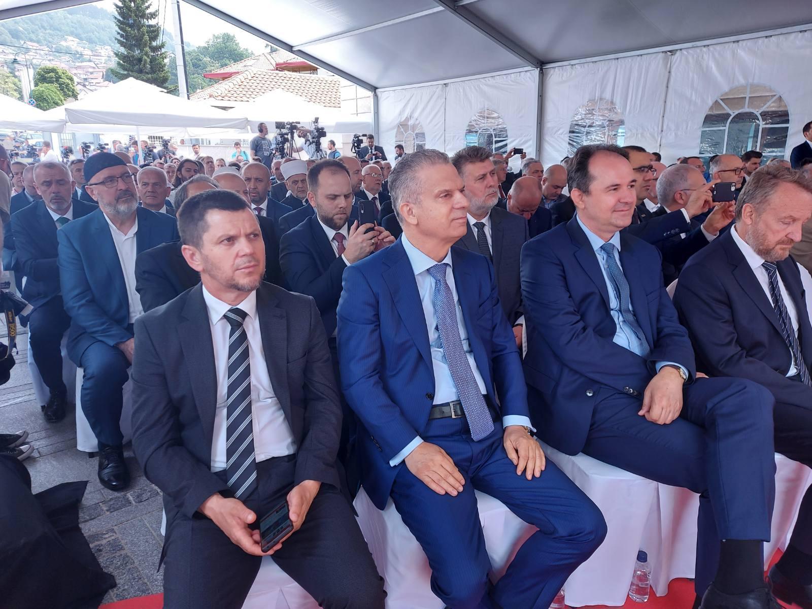 Zajimović, Radončić, Softić, Izetbegović na otvaranju Upravne zgrade Rijaseta IZBiH - Avaz