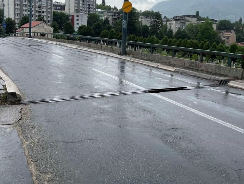 Trenutna situacija na mostu Ciglane - Avaz