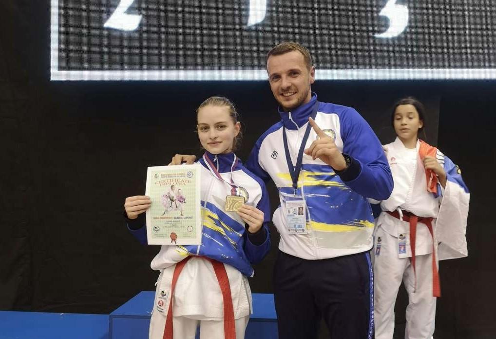 Larisa Bašagić omladinska prvakinja Balkana u karateu