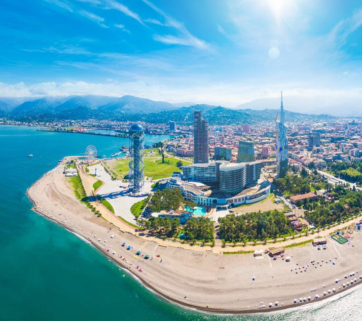 Pravac Batumi: Grad povoljnih hotela i prekrasnih plaža