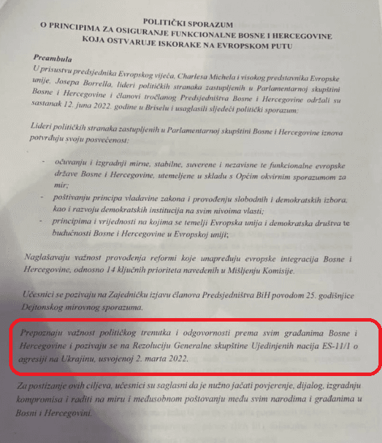 Rečenica koju je Dodik tražio da se izbaci - Avaz