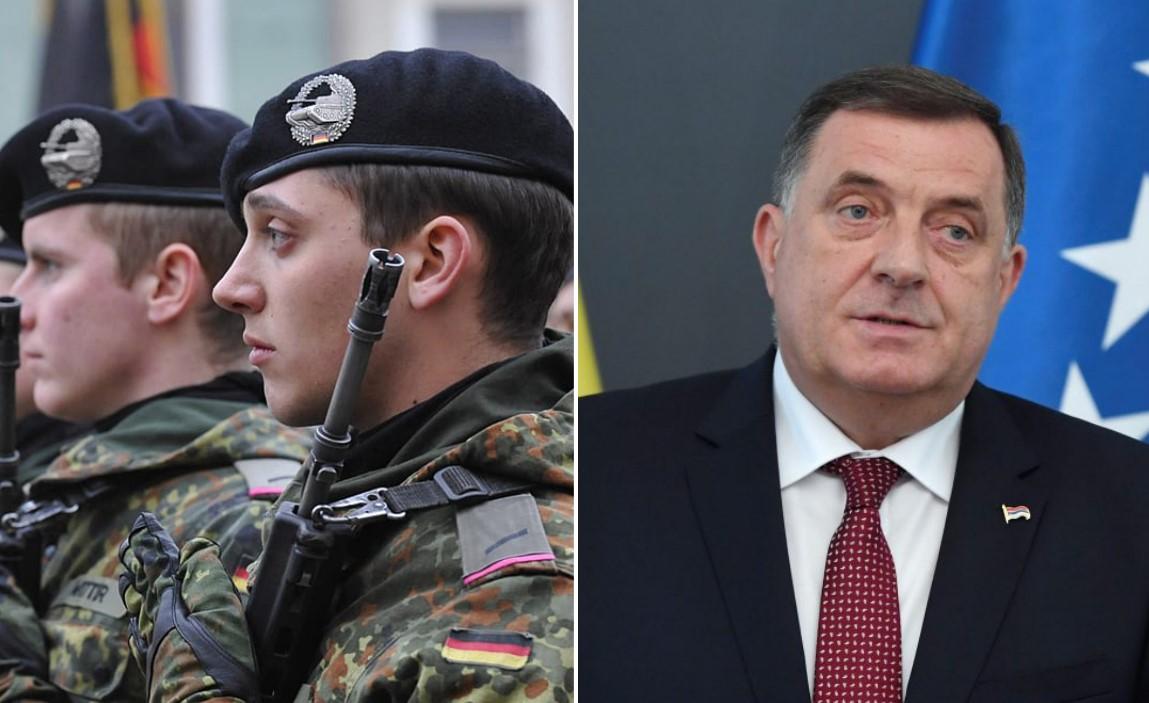 Njemačka objasnila zašto šalje vojnike u BiH: Situacija u zemlji je teška zbog Dodika