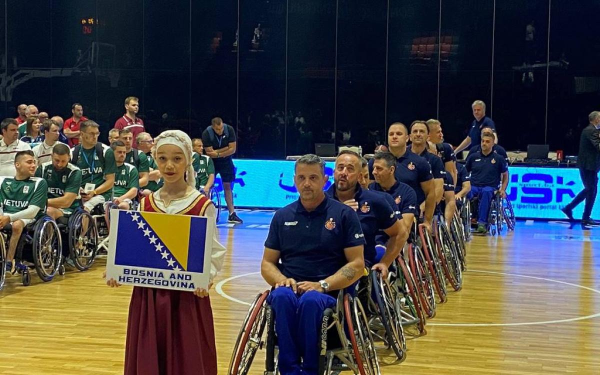 Počelo Evropsko prvenstvo za košarkaše u kolicima B i C divizije ECMBC „Sarajevo 2022“