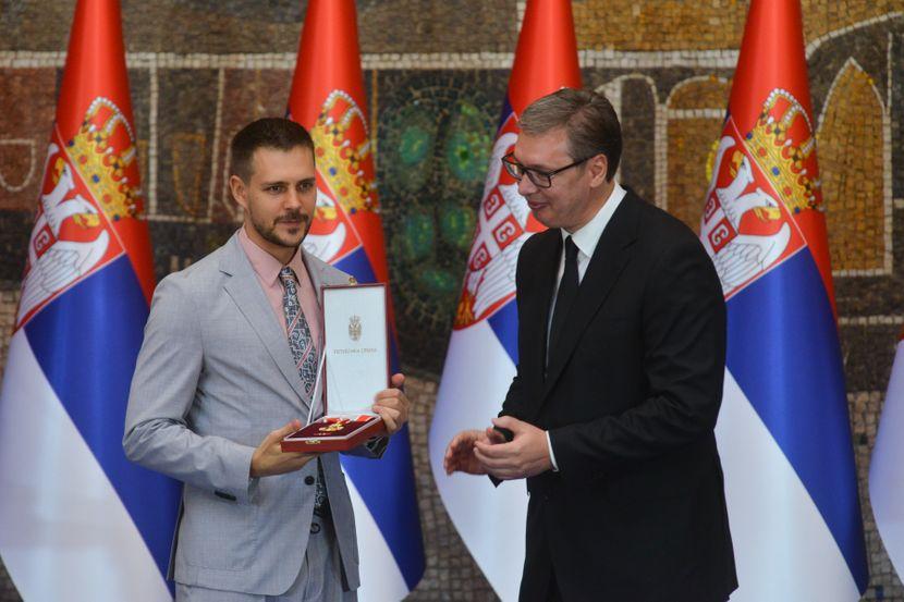 Miloš Biković i Aleksandar Vučić - Avaz