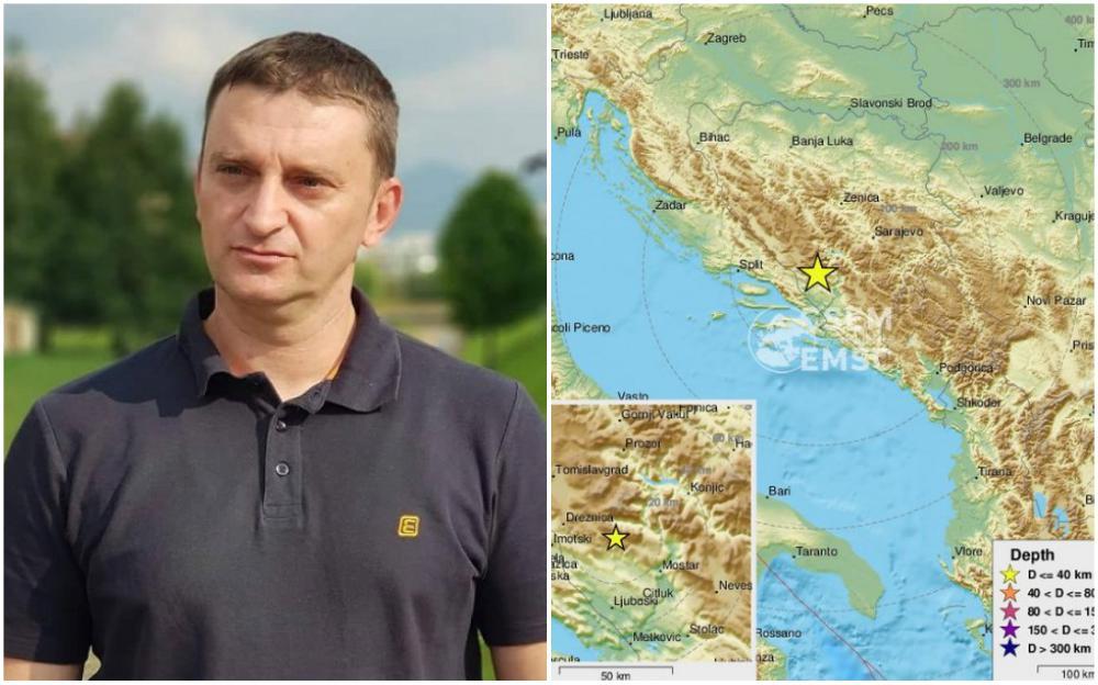 Profesor Vedran Zubić za "Avaz": Epicentar je u tektonski aktivnoj zoni gdje uvijek treba očekivati zemljotrese
