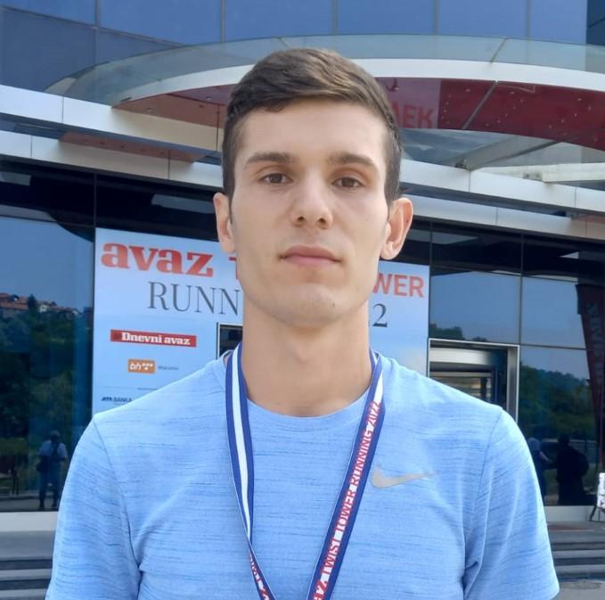 Belmin Mrkanović, pobjednik utrke "Avaz Twist Tower Running 2022": Znao sam kako bi otprilike trebao krenuti trku