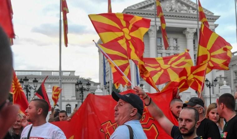 U Skoplju protest zbog francuskog prijedloga: "Ultimatum - Ne hvala"