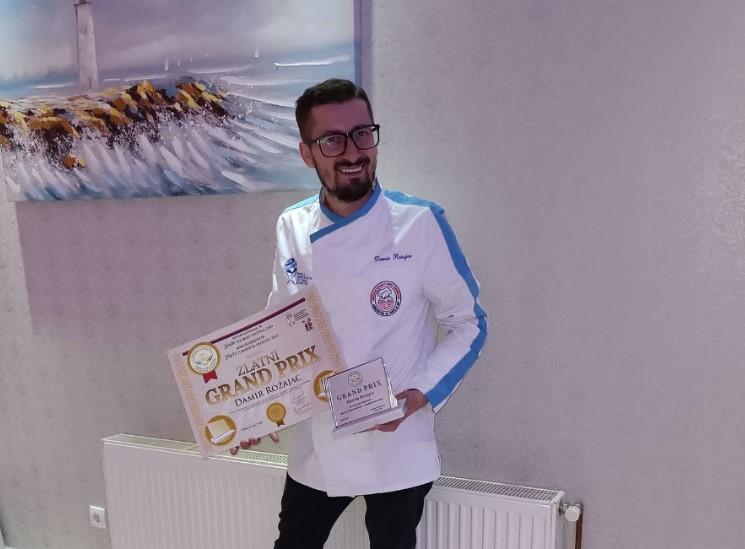 Sarajevski poslastičar Damir Rožajac osvojio zlatni Grand Prix na Gastro turističkom festivalu u Nišu
