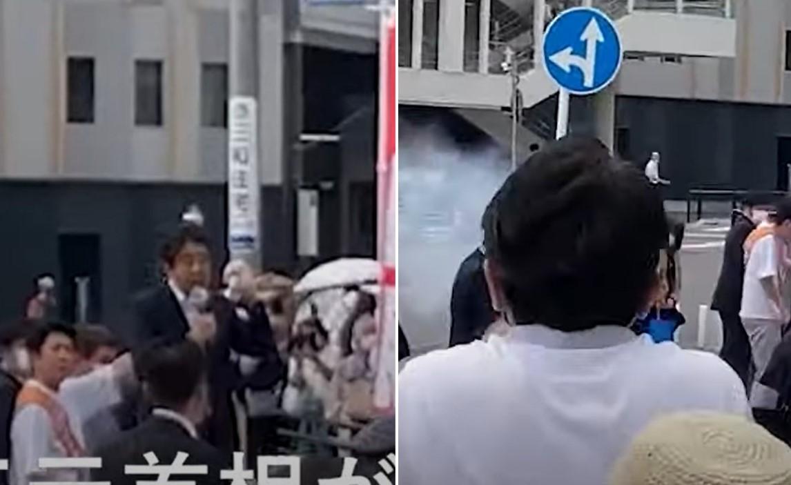 Snimljen trenutak kada je napadač pucao u bivšeg japanskog premijera