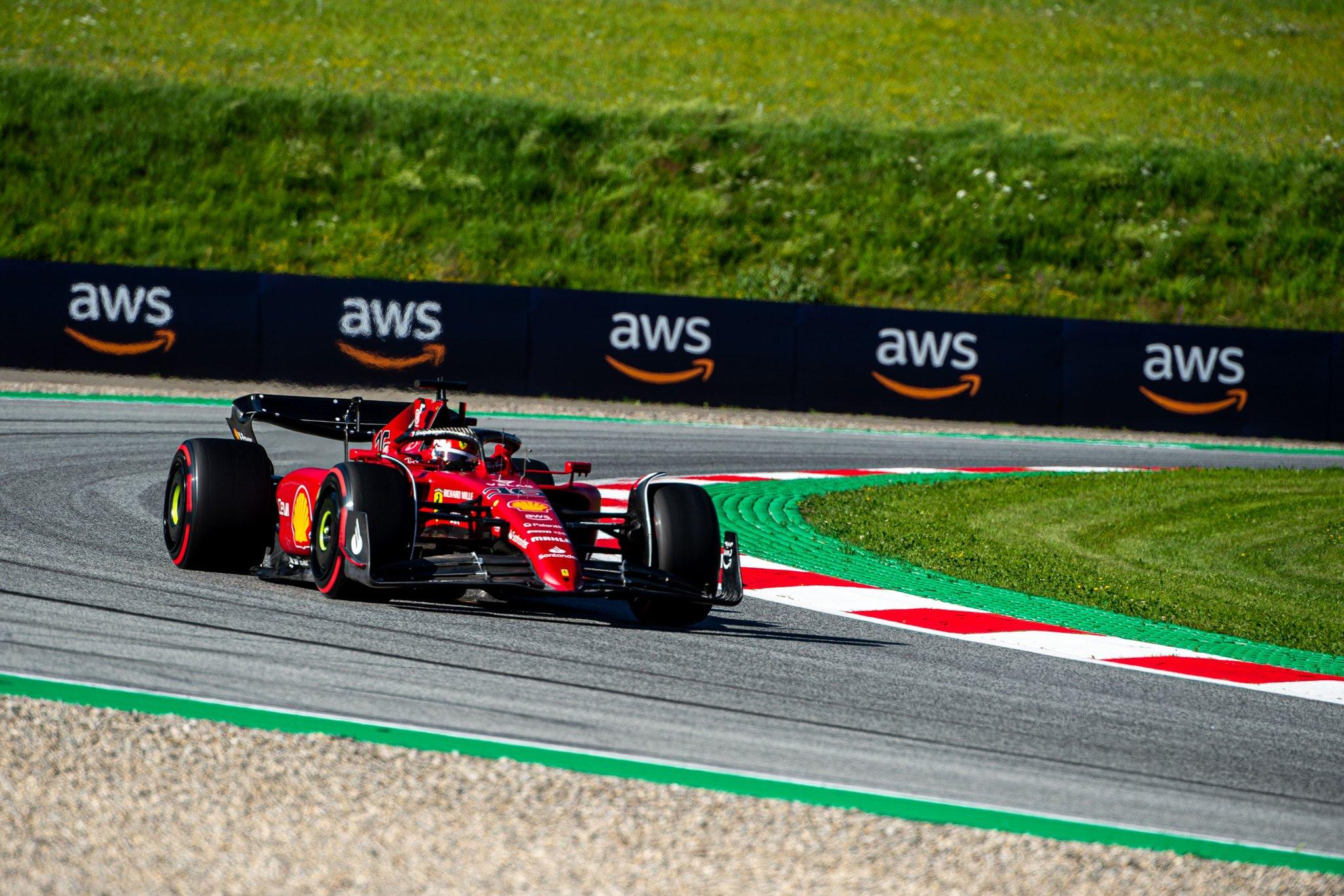 Dva Ferrarija najbrža na zadnjem treningu uoči sprint-utrke na VN Austrije