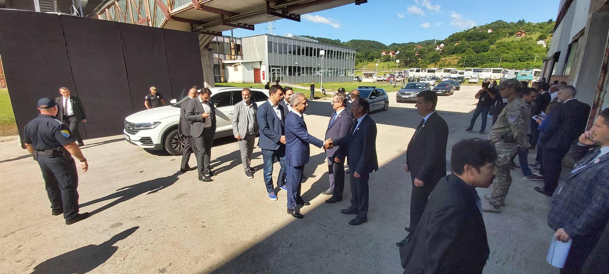 Delegacija SBB-a stigla u Potočare - Avaz