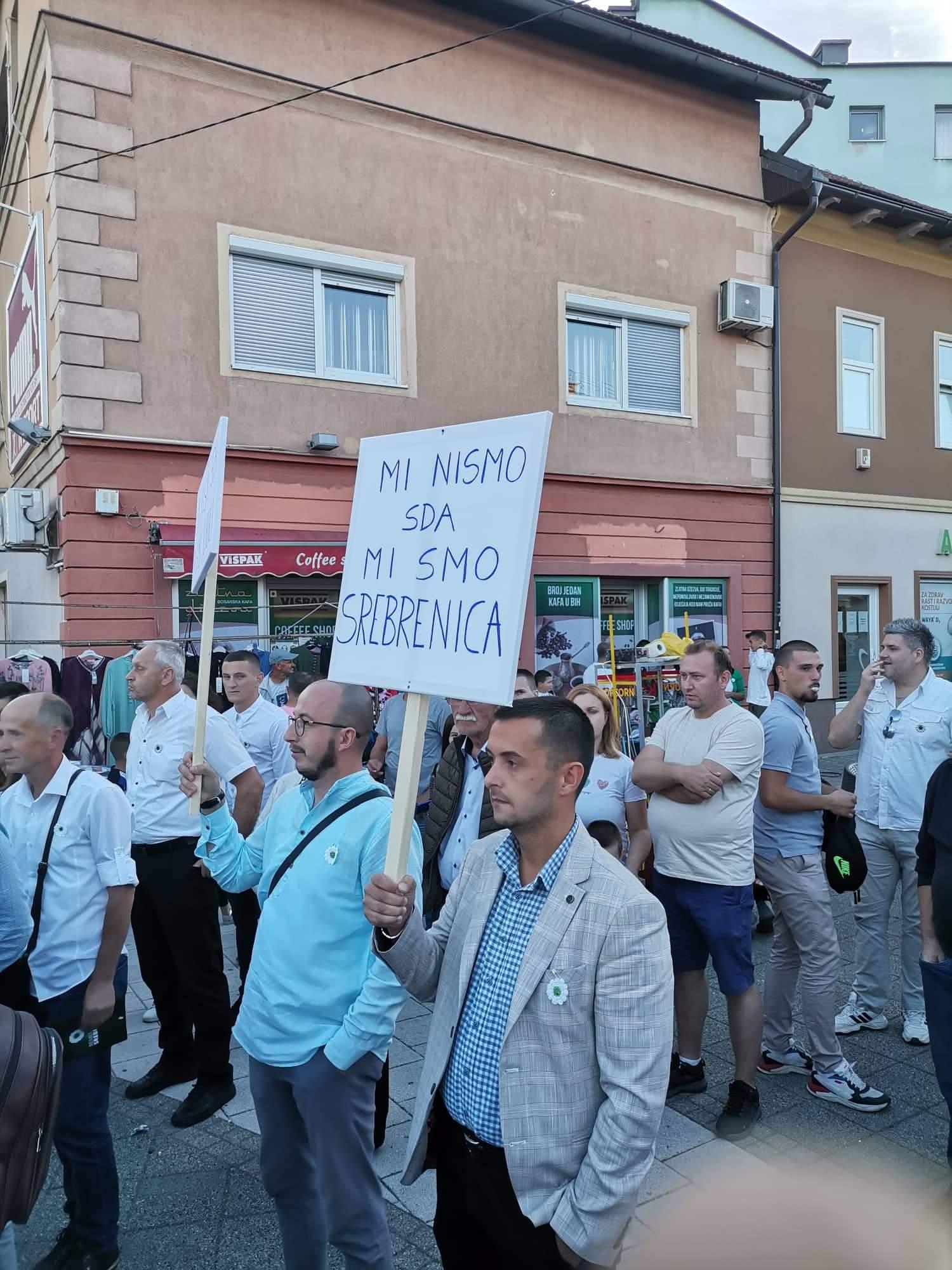 Sa protestne šetnje u Bugojnu - Avaz
