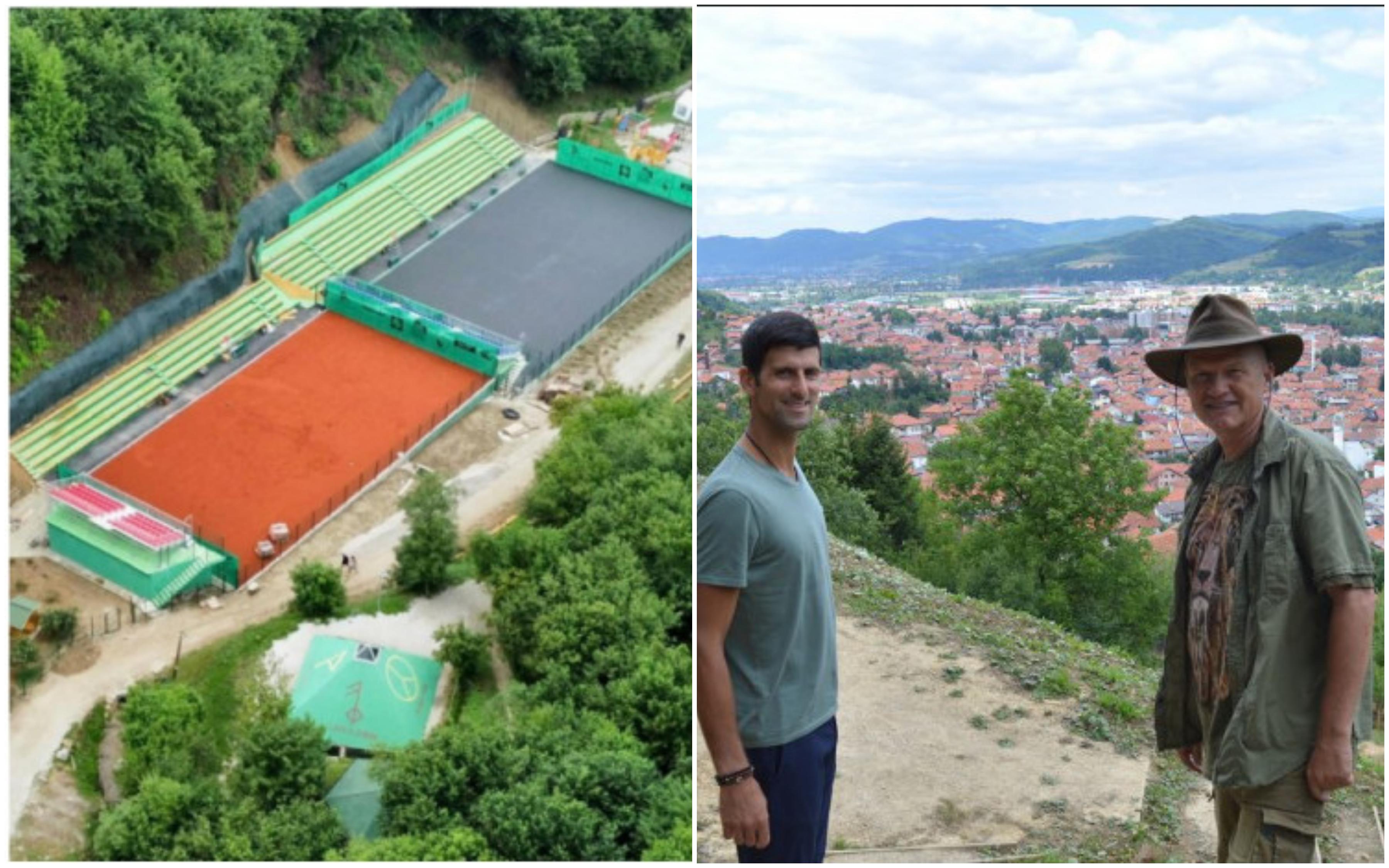 Novak Đoković danas otvara teniske terene u parku "Ravne 2"