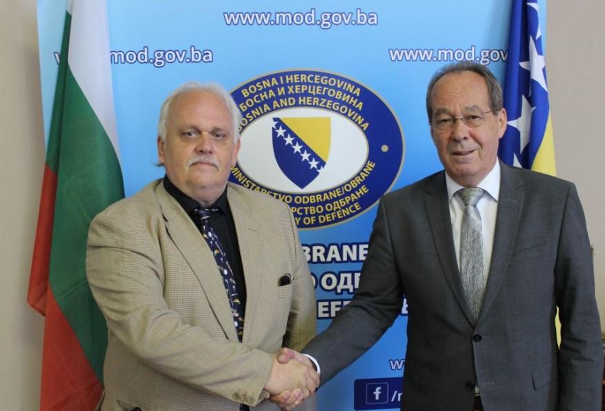 Podžić u posjetu primio ambasadora Bugarske
