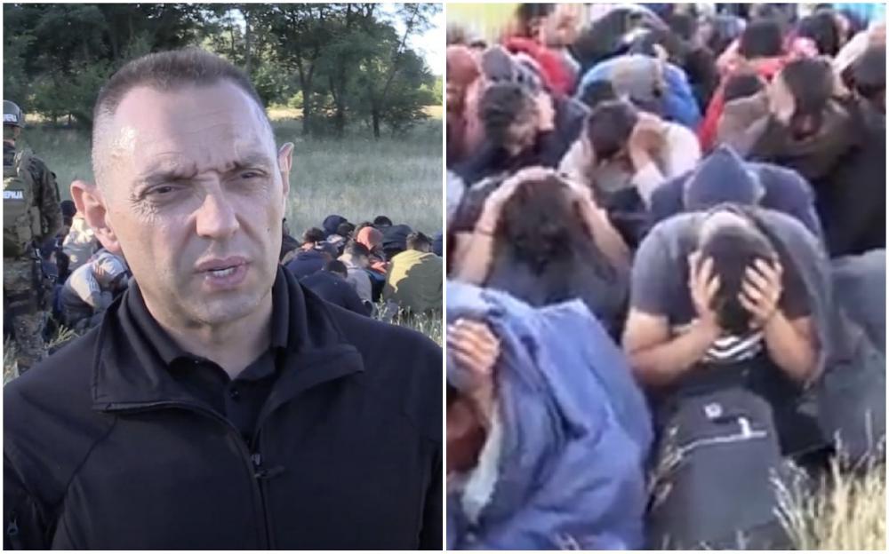 Šokantni snimci Vulina s migrantima izazvali zgražavanje u Srbiji