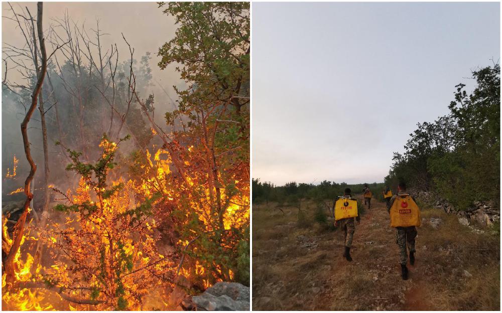 Pogledajte fotografije požara u Hercegovini: Borba sa vatrenom stihijom traje danima