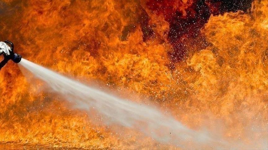 China says 8 wounded in gas explosion
