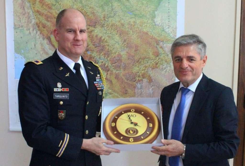 Okolić zahvalio Tarkvintu na pomoći koju OS SAD pružaju Ministarstvu odbrane i OS BiH