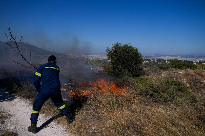 Požari buknuli na Halkidikiju: U toku akcija vatrogasaca
