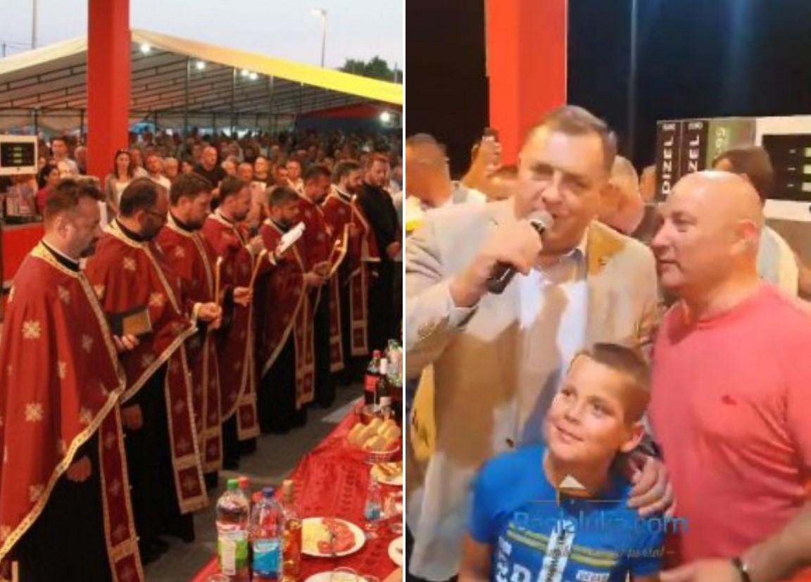 Dodik otvorio benzinsku pumpu na Manjači: Zapjevao Halidovu "Romaniju"
