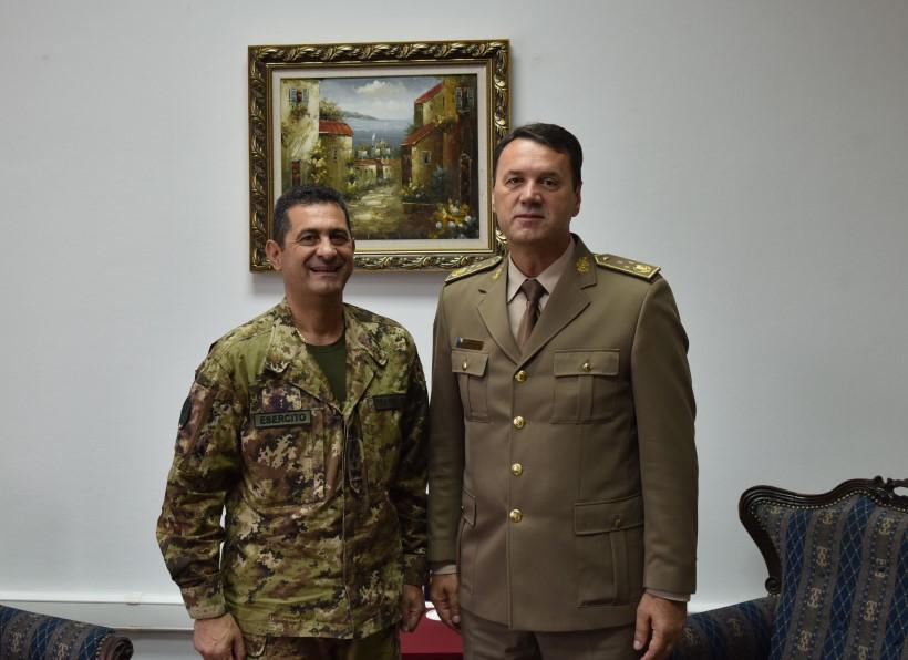 Mašović u posjetu primio komandanta Štaba združenih operacija Oružanih snaga Republike Italije