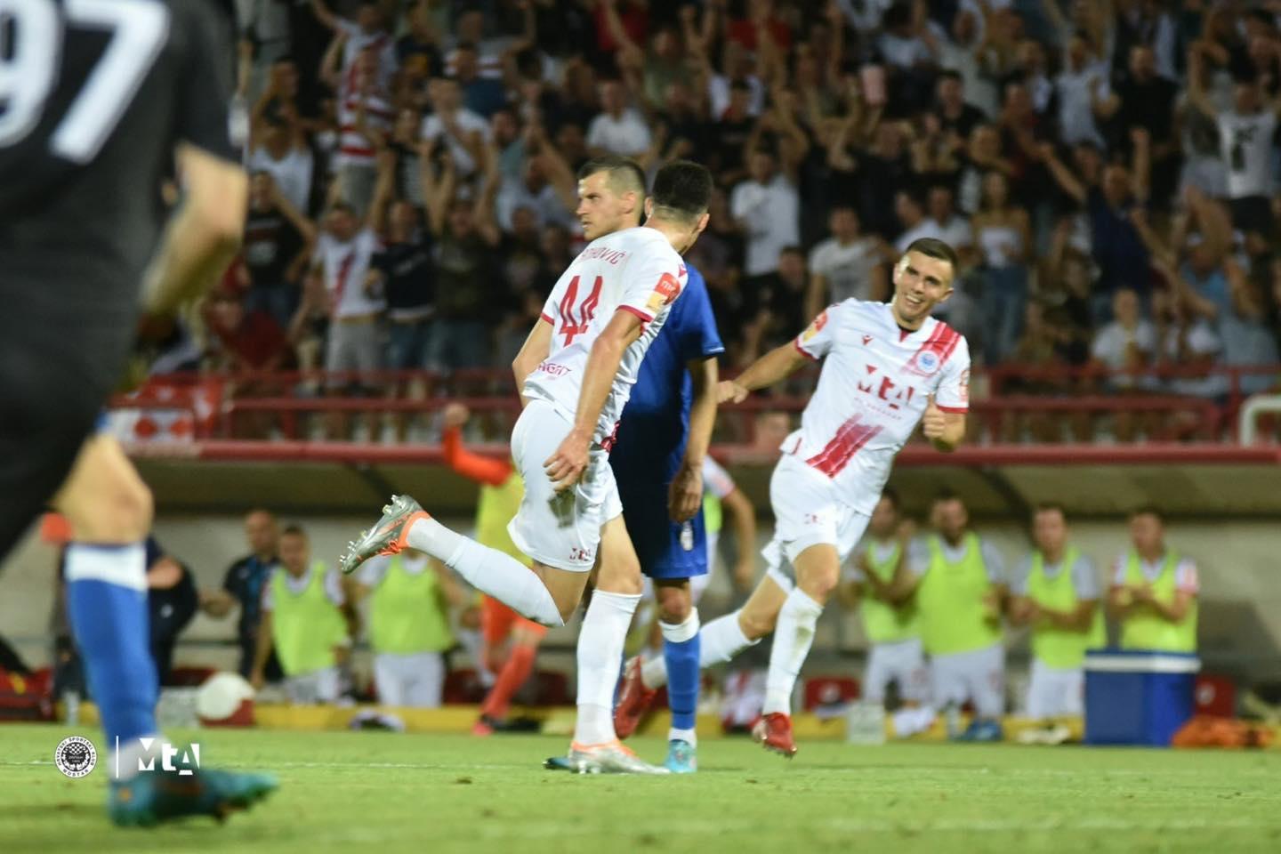 Zrinjski osvijetlio obraz bh. fudbala i plasirao se u treće pretkolo Konferencijske lige