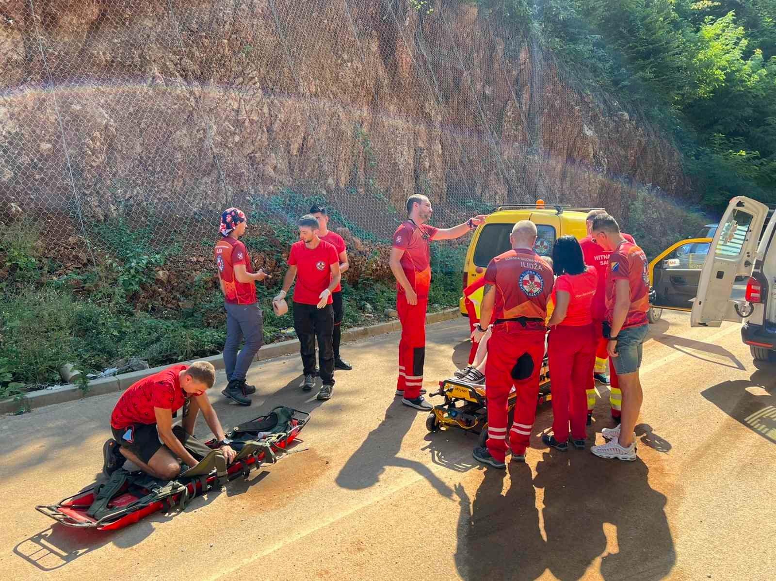 "Avaz" otkriva detalje akcije na Igmanu: Spašena povrijeđena biciklistkinja