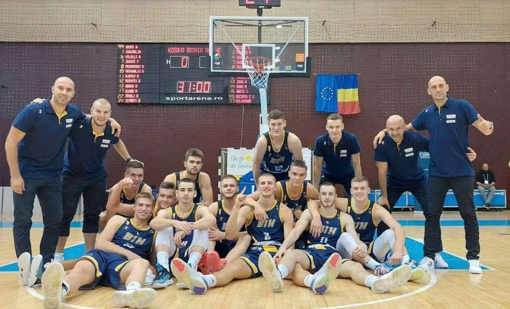 Mladi košarkaši BiH savladali Kosovo za prvo mjesto u grupi