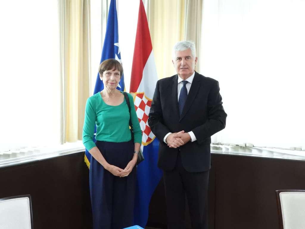 Margaret Uber i Dragan Čović - Avaz