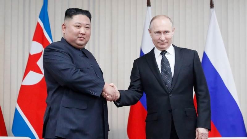 Kim Jong Un i Vladimir Putin sa ranijeg susreta - Avaz