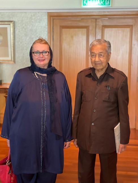 Turković sa Mahathirom Mohamadom - Avaz