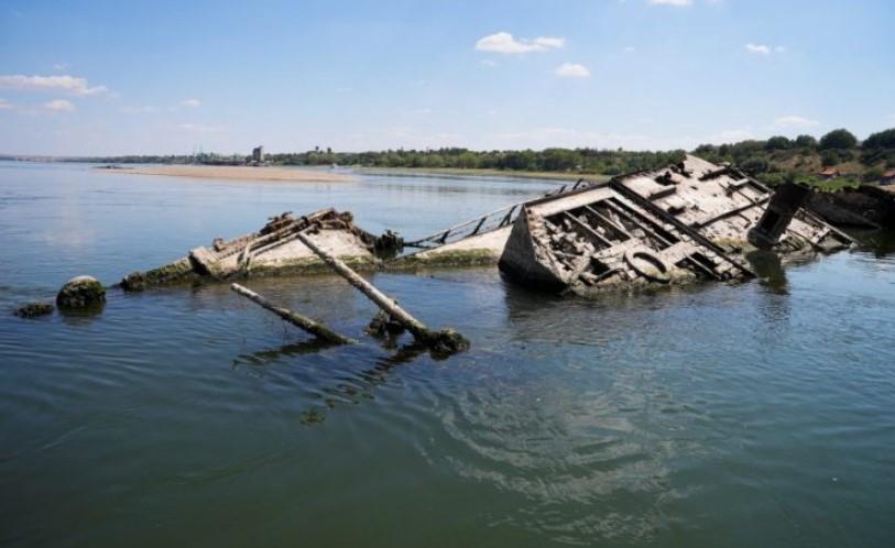 Nizak vodostaj Dunava otkrio njemačke ratne brodove iz Drugog svjetskog rata