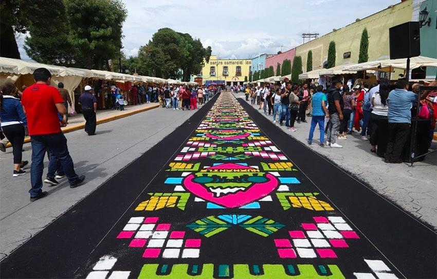 Meksikanci napravili najveći tepih od piljevine na svijetu