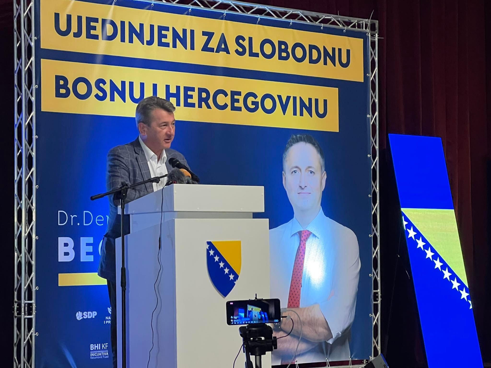 Hadžibajrić: Stranke ne bi podržale Bećirovića da ne znaju o kakvoj se osobi radi
