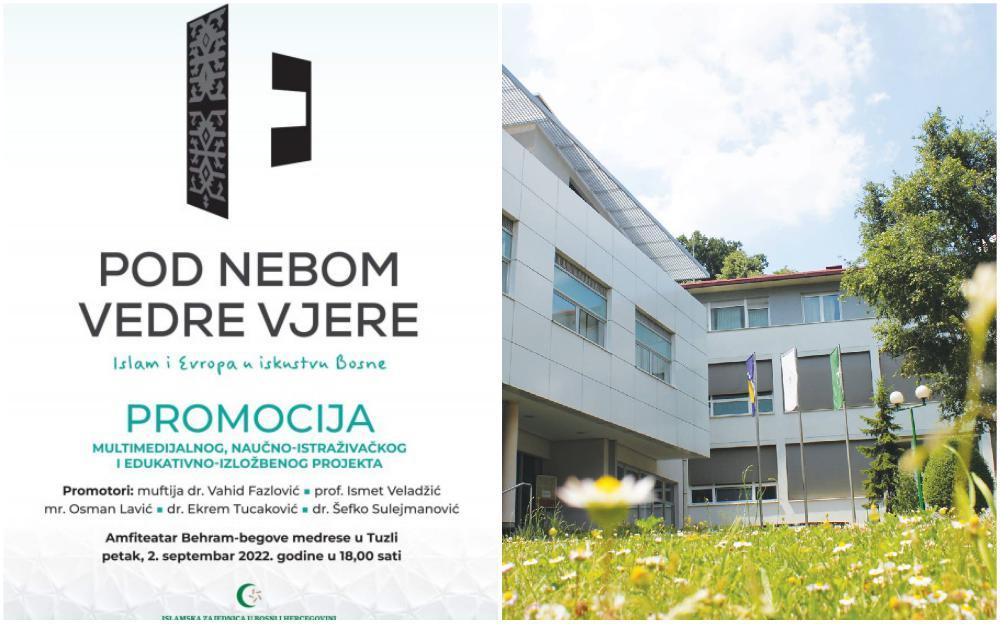 Promocija projekta "Pod nebom vedre vjere - Islam i Evropa u iskustvu Bosne" u petak